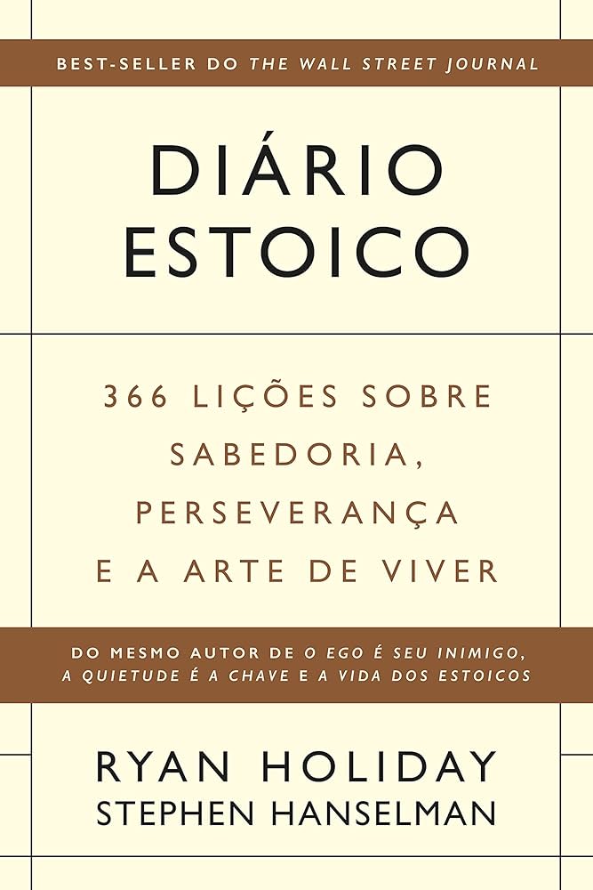 Resenha da obra "Diário Estóico", de Ryan Holiday e Stephen Hanselman
