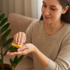Dica de ouro para sua zamioculca truque com vinagre remove manchas das folhas