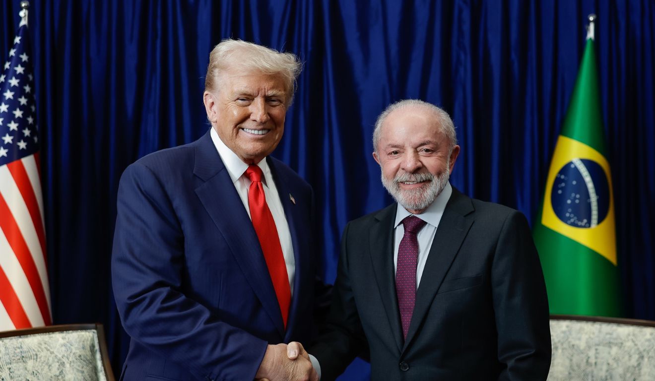Donald Trump e Lula em reunião na Malásia Donald Trump e Lula em reunião na Malásia
