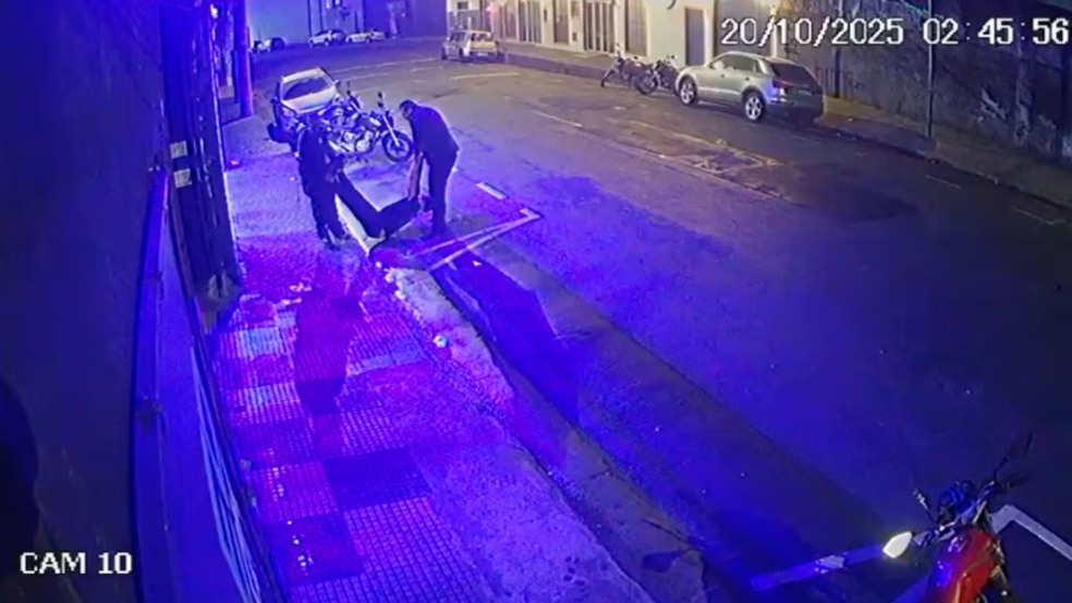 Foto: Reprodução/Câmeras de segurança Foto: Reprodução/Câmeras de segurança