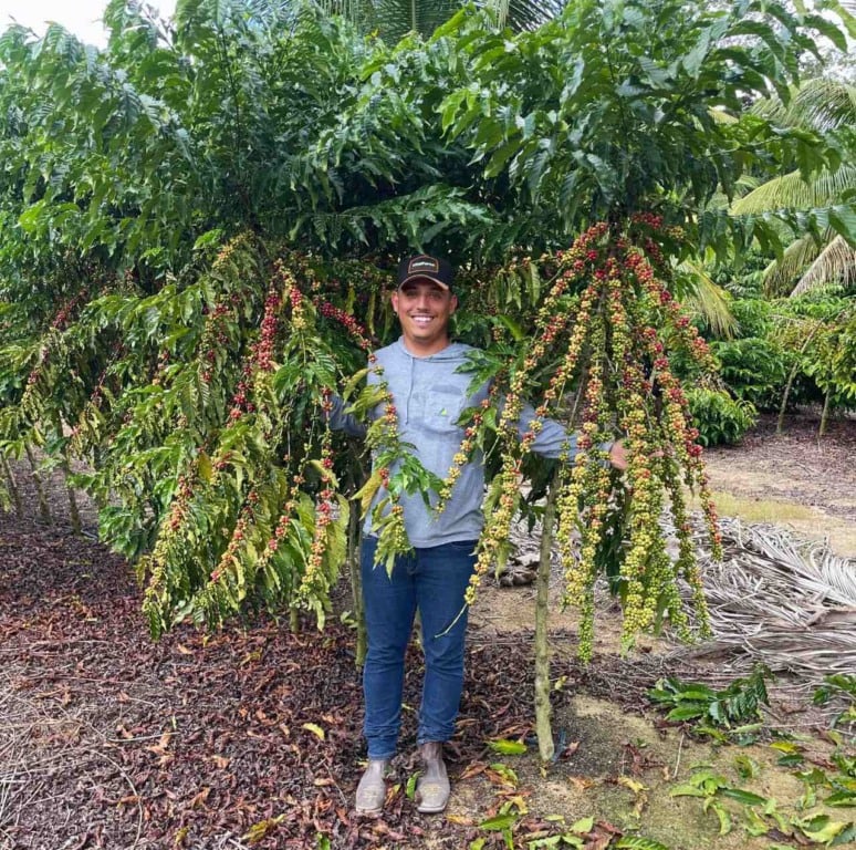 Marcelo Pilon, engenheiro agrônomo da Cooabriel