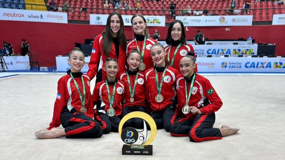 Campeonato Brasileiro de Ginástica Rítmica Infantil. Escola de Campeãs