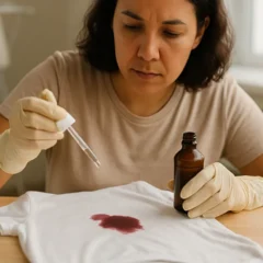 Esse truque com água oxigenada consegue remover manchas antigas do tecido sem danificar