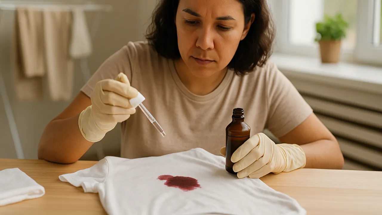 Esse truque com água oxigenada consegue remover manchas antigas do tecido sem danificar