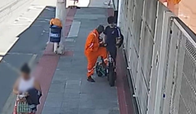 Foto: Câmera de videomonitoramento