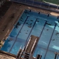 Piscina da escola Estadual