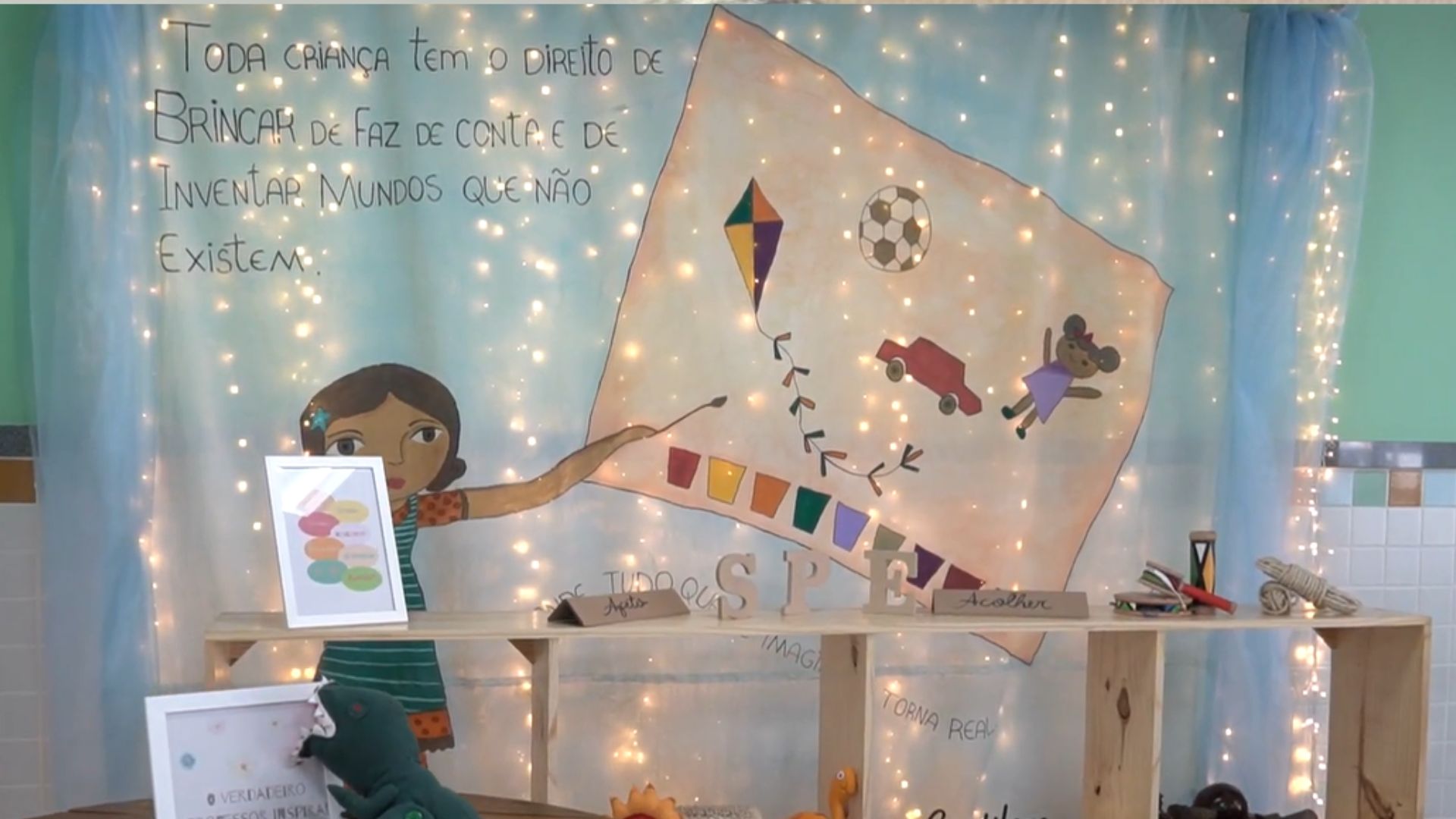 Creche em Jabour (Foto/reprodução: TV Vitória)