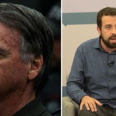 Bolsonaro e Boulos (Foto/reprodução: Folha Vitória)