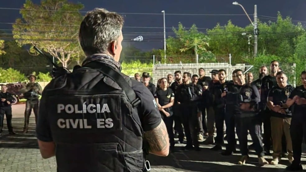 Polícia Civil: Prova objetiva está prevista para o dia 1º de fevereiro de 2026, com aplicação em Cachoeiro, Linhares, Cariacica, Serra, Vila Velha e Vitória. Divulgação / Polícia Civil