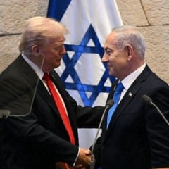 Trump e Netanyahu (Foto/reprodução: X)