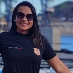 Eliane Ventura dos Santos, policial penal (Foto/reprodução: TV Vitória)