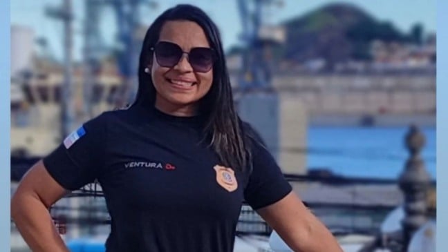 Eliane Ventura dos Santos, policial penal (Foto/reprodução: TV Vitória)