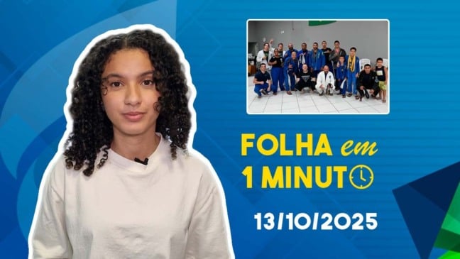 Folha em 1 Minuto 13-10-25