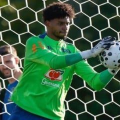 Goleiro Hugo Souza na Seleção Brasileira