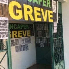 Greve dos servidores públicos (Foto/divulgação: SEGER)