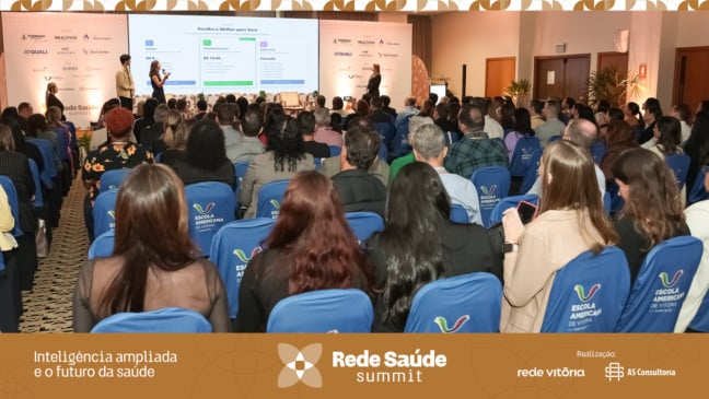 Rede Saúde Summit aconteceu em Vitória. Foto: Everton Nunes