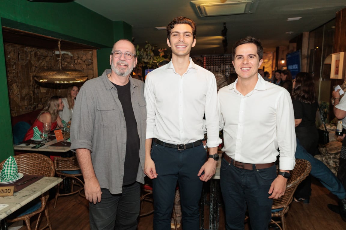Almoço italiano do Folha Social reúne empresários e convidados em Vitória (Foto: Arthur Louzada e Everton Nunes)