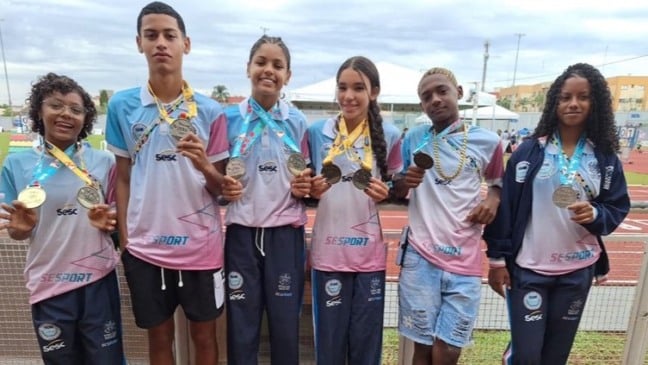Jogos Escolares Brasileiros (JEBs) 2025. Uberlândia. Time ES