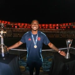 Jhonata Ventura. Vìtima do incêndio no Ninho do Urubu trabalha como scout do Flamengo.