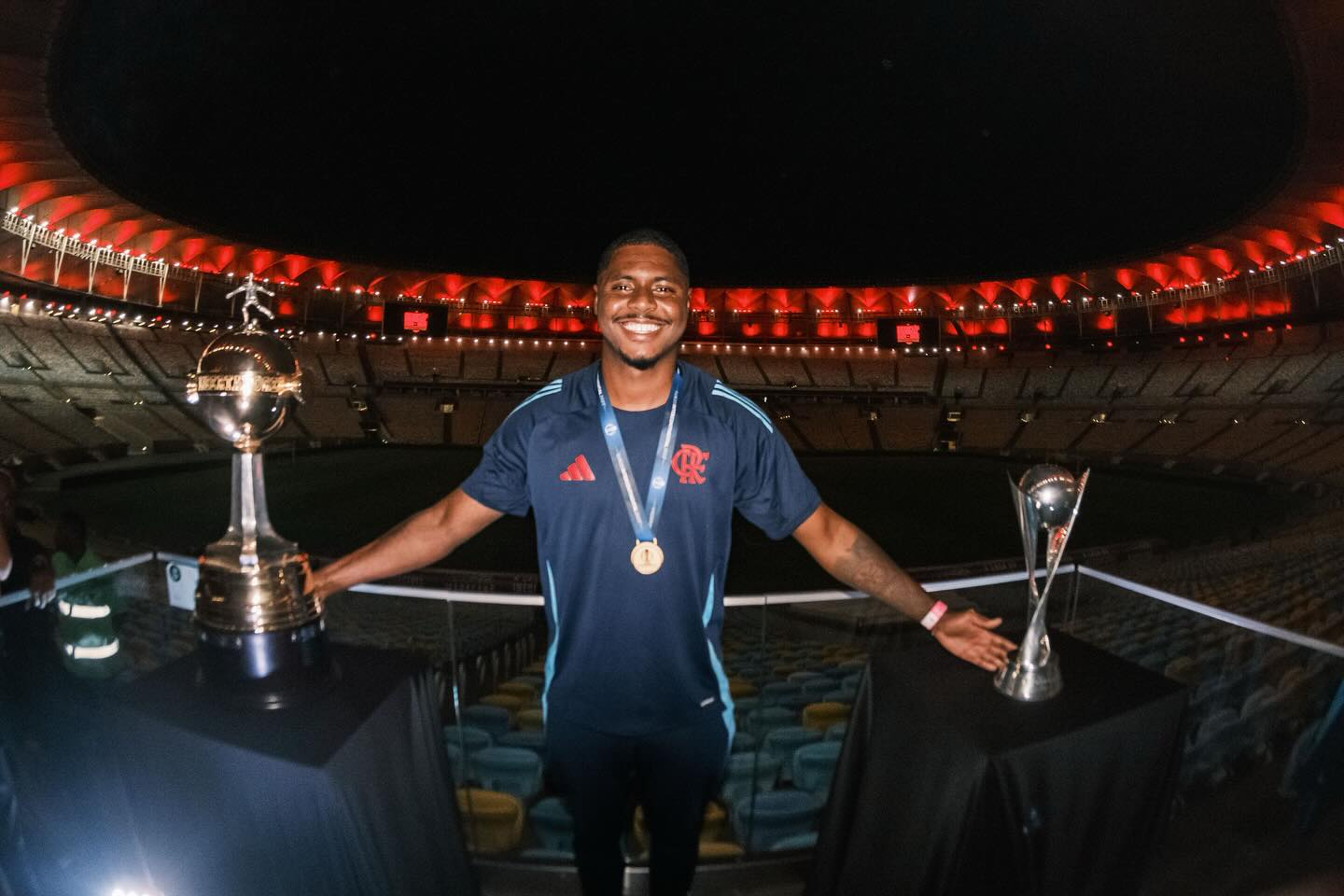 Jhonata Ventura. Vìtima do incêndio no Ninho do Urubu trabalha como scout do Flamengo.