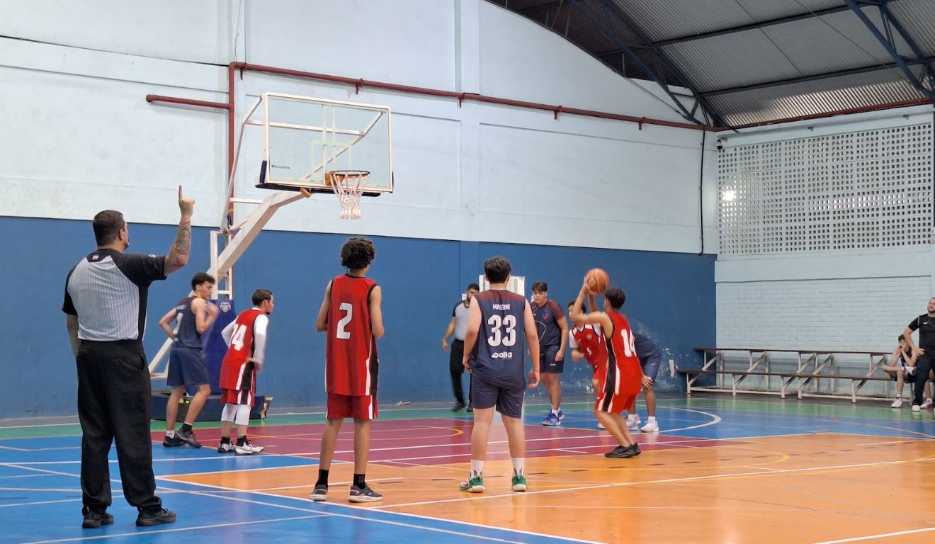 Basquete juvenil masculino Ceefmti Professor José Leão Nunes x Colégio Salesiano Jardim Camburi
