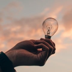 Lâmpada energia elétrica