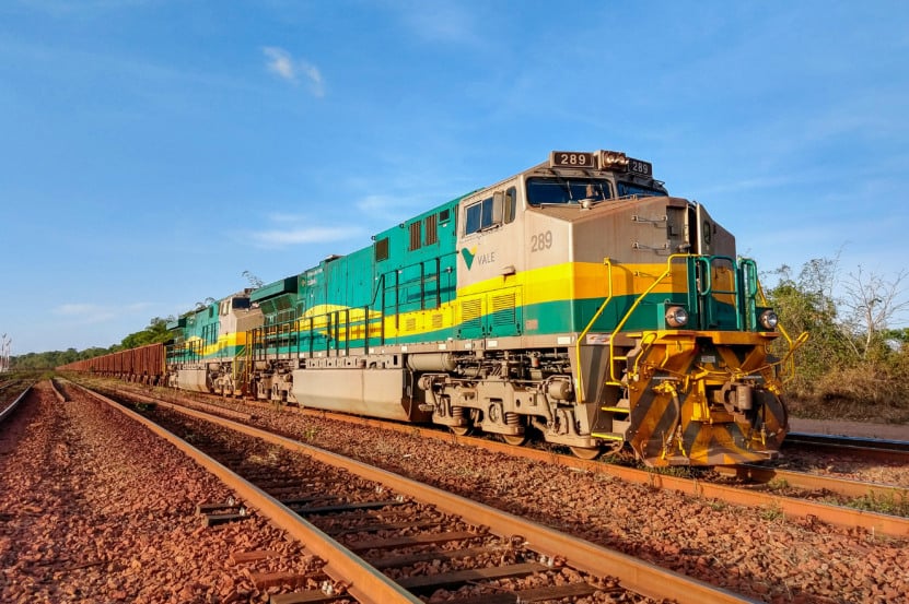 Pela primeira vez a Webtec utilizará o etanol como forma de energia em uma locomotivas. Crédito: Cristiano Oliveira/ Vale