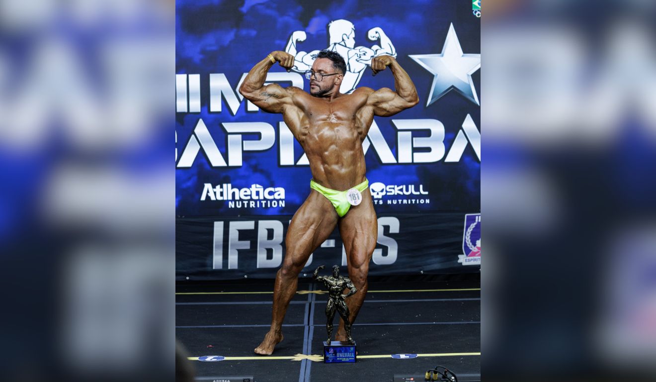 Mr. Capixaba 2025. Marco Antônio Porto. Marquinho. Campeão Overall