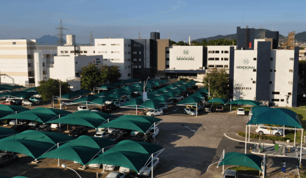 Fachada Hospital Meridional. Crédito: Divulgação 