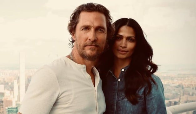 Matthew e Camila McConaughey são casados desde 2012 (Foto: Reprodução/Instagram/@officiallymcconaughey)