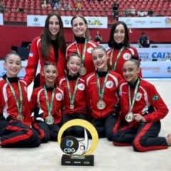 Campeonato Brasileiro de Ginástica Rítmica Infantil. Escola de Campeãs