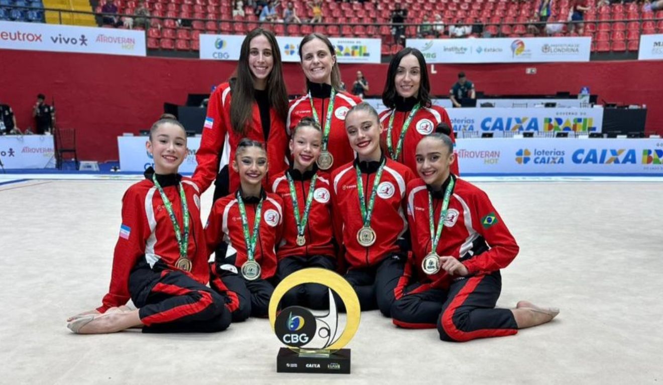 Campeonato Brasileiro de Ginástica Rítmica Infantil. Escola de Campeãs