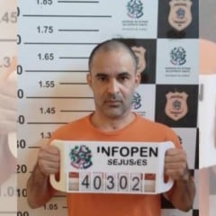 Melquesedeque Modesto da Silva, preso desde 2013, condenado por roubo e tráfico de drogas, está foragido - Foto: Sejus