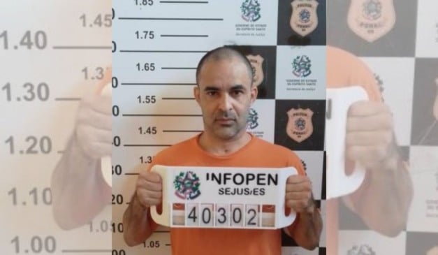 Melquesedeque Modesto da Silva, preso desde 2013, condenado por roubo e tráfico de drogas, está foragido - Foto: Sejus