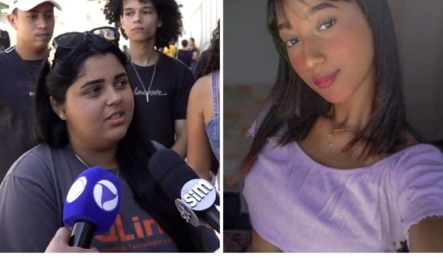 Bruna de Paula falou sobre a amiga Julia de Paula Barbosa, que foi assassinada. Foto: Redes sociais/TV Vitória