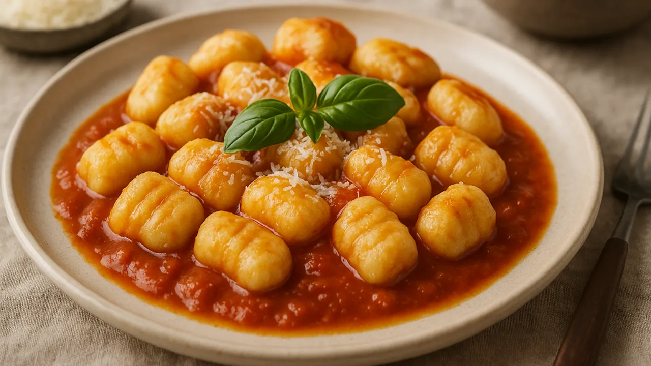 Nhoque de batata caseiro