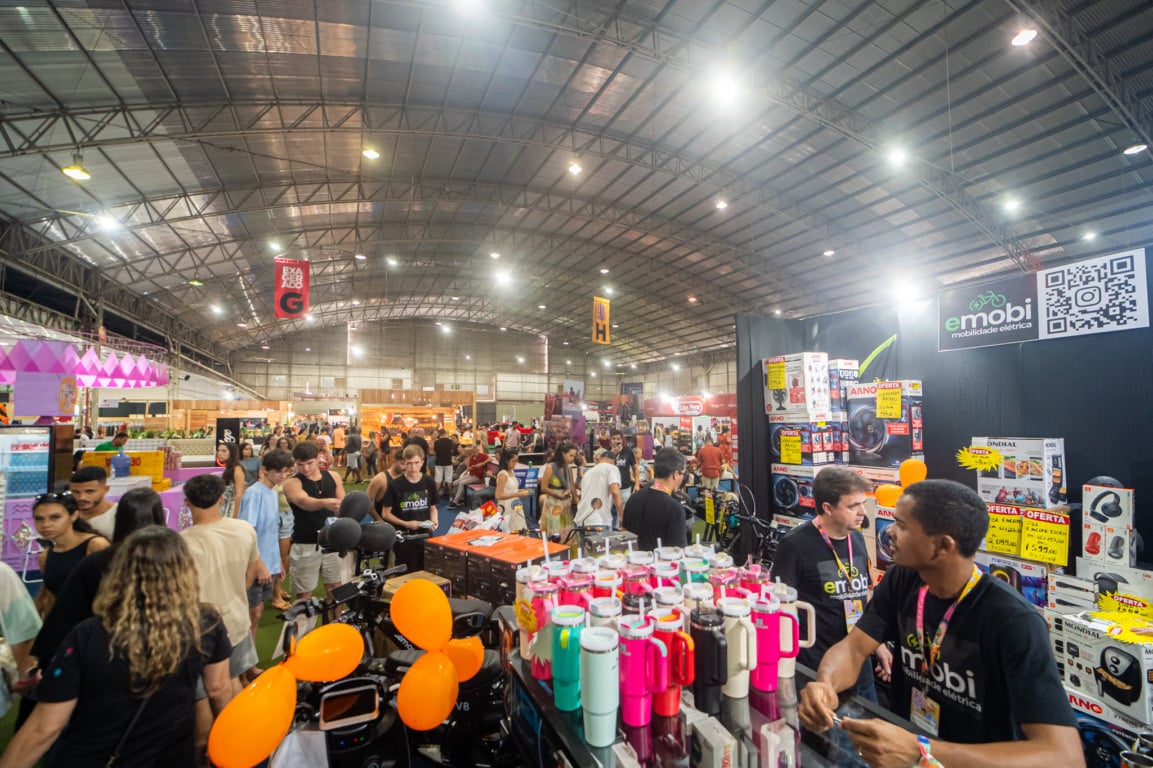 Exagerado, evento focado em vendas a preços mais em conta, aconteceu no Pavilhão de Carapina. Crédito: Divulgação Exagerado, evento focado em vendas a preços mais em conta, aconteceu no Pavilhão de Carapina. Crédito: Divulgação