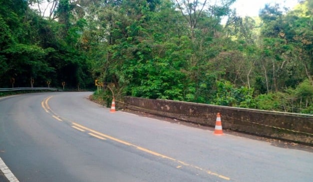 Ponte Usina Suíça ES-264 Foto: DER-ES Ponte Usina Suíça ES-264 Foto: DER-ES