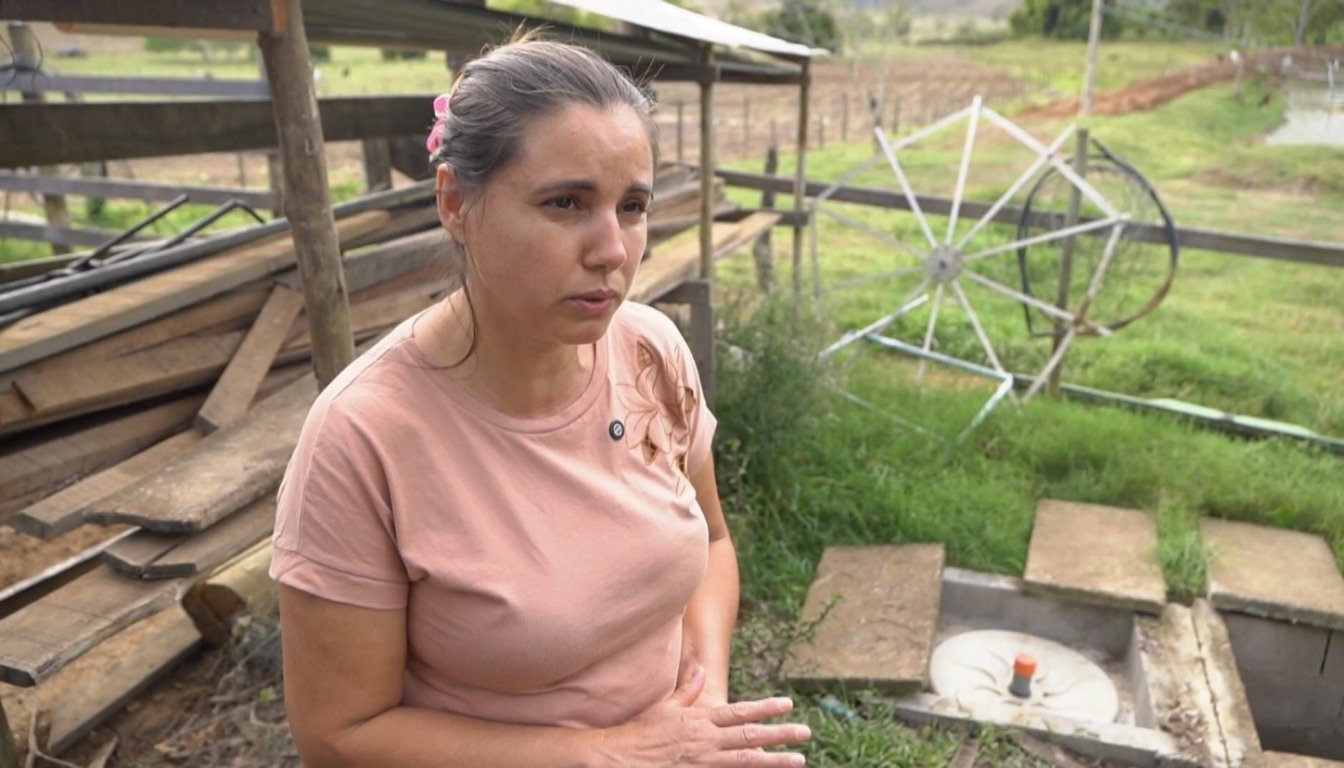 Produtora rural Elizangela Bitencourt, de Cachoeiro