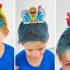 Professora se inspirou em passagens bíblicas para os fazer itens de cabelo maluco (Foto: Reprodução/Instagram/@katiusciahoepers)