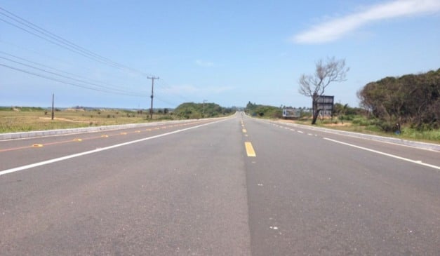 Rodovia do Sol em Anchieta