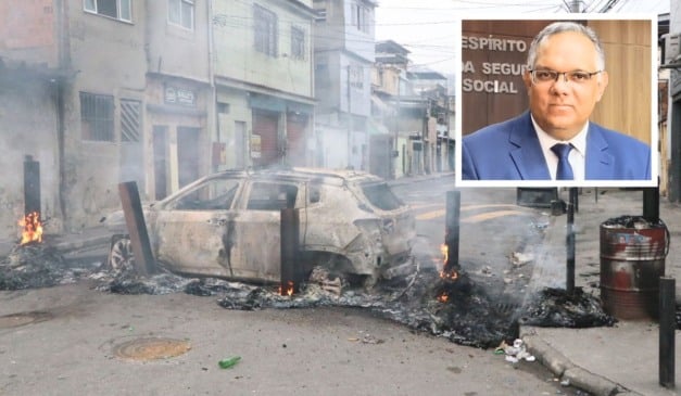 Secretário de Segurança do ES, Leonardo Damasceno, falou sobre megaoperação policial no Rio