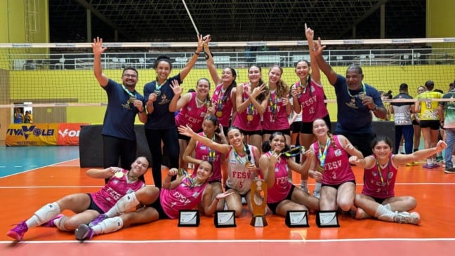 Campeonato Brasileiro de Seleções de Vôlei. Seleção Capixaba Feminina Sub-18 é campeã brasileira.