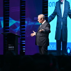 John Davis disse que lidar com sucessão dentro de empresas familiares exige muito cuidado por causa do relacionamento das famílias. Crédito: Thiago Guimarães/Divulgação