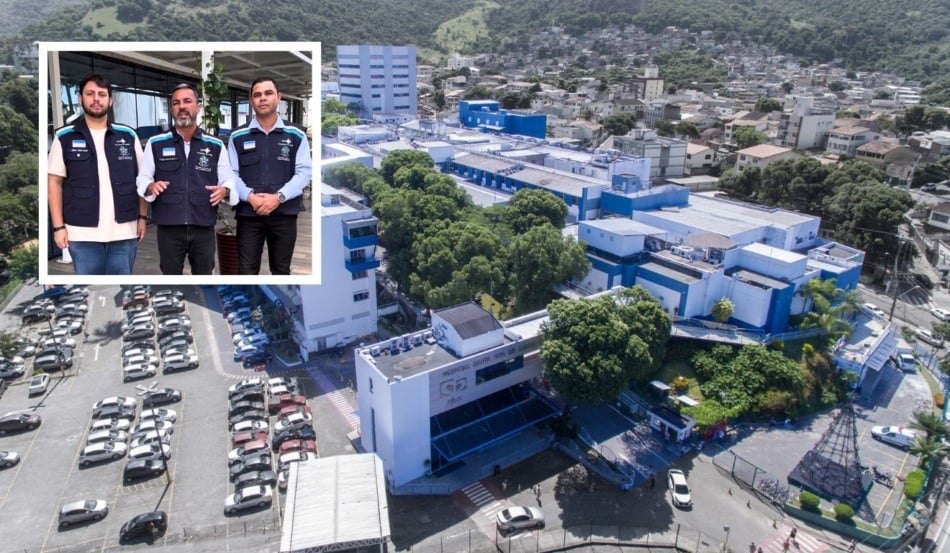 Tyago Hoffmann e subsecretários da Sesa falam sobre o Hospital Santa Rita