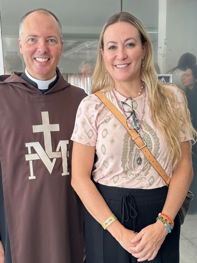 Padre de Portugal Duarte Lara  e Mariella Gottardi