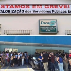Greve dos servidores públicos (Foto/divulgação: SEGER)