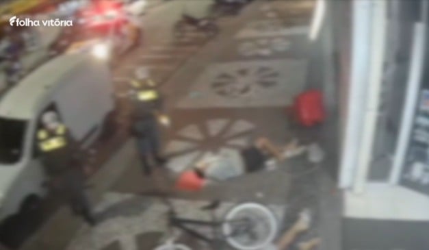 Foto: Câmera de segurança/ Reprodução