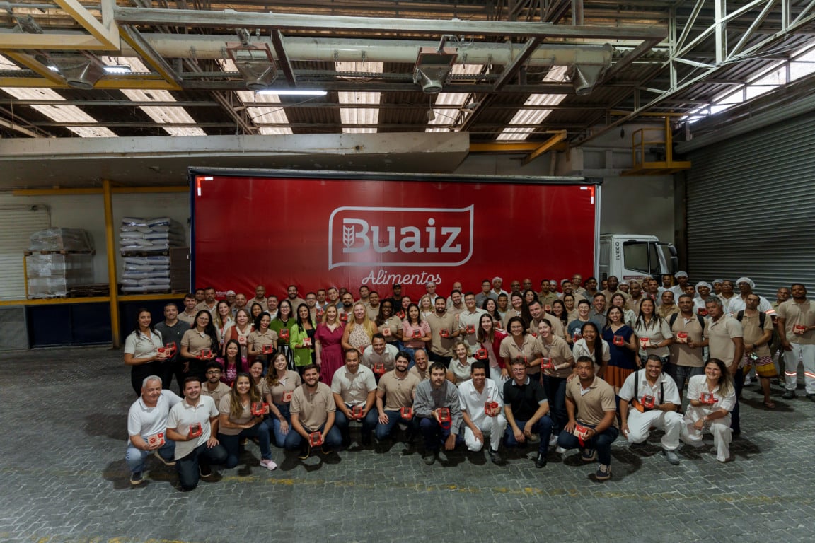 Buaiz Alimentos celebra 84 anos com ação especial para colaboradores