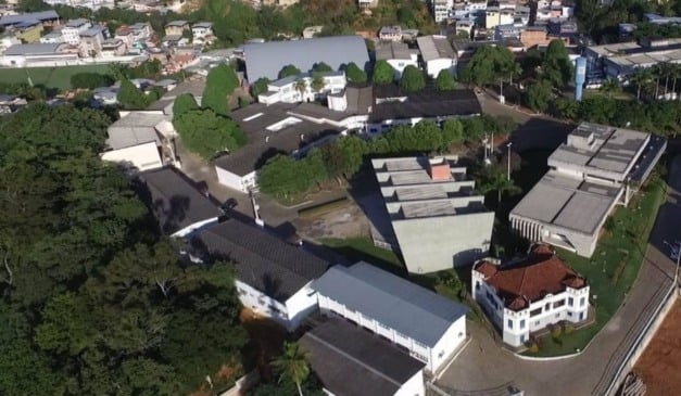 campus ufes alegre vista aérea